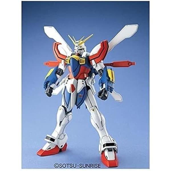 Maquette Gundam - BANDAI SPIRITS - GF3-017NJ II G Gundam - 1/100 - 18cm - Rörlig och Imponerande Detaljer
