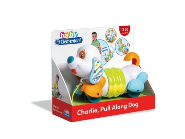 Clementoni Towable dog, Poika/tyttö, 1 vuosi/vuosia, Tuottaa ääntä