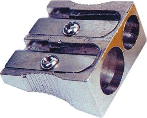 Centrum Metal sliper med dobbelt hull