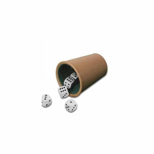 Shaker med pokertärningar Cayro