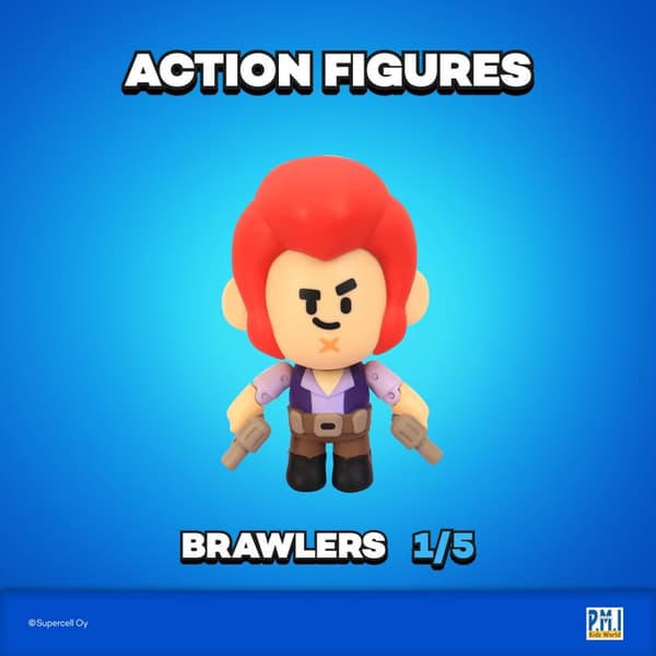 BRAWL STARS S1 ACTIONFIGURER 11 cm - COLT