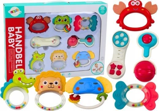 LeanToys eläinten helistimet 8 kpl