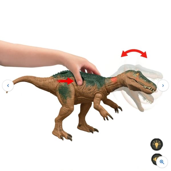 Jurassic World Dinosaur Action Figure Epic Attack Chomp Back Baryonyx