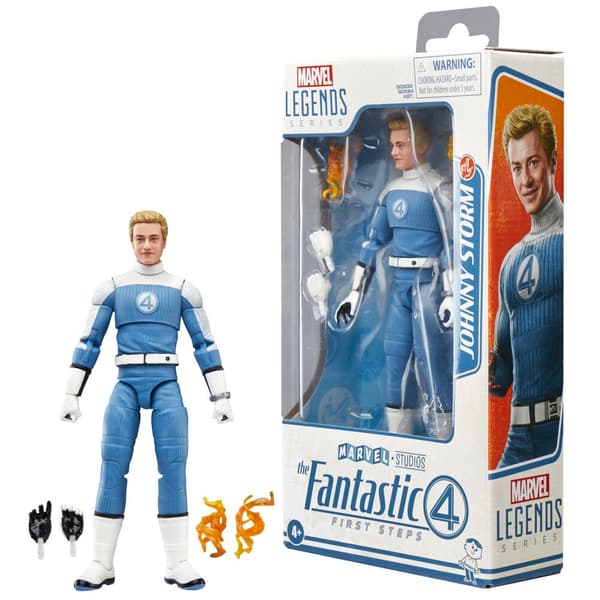 Marvel The Fantastic 4 Johnny Storm figure 15cm