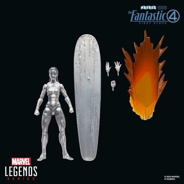 Marvel The Fantastic 4 Silver Surfer figure 15cm