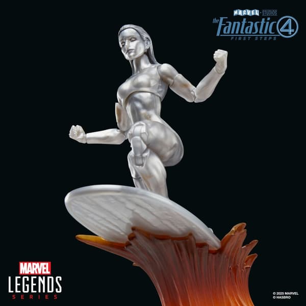 Marvel The Fantastic 4 Silver Surfer figure 15cm