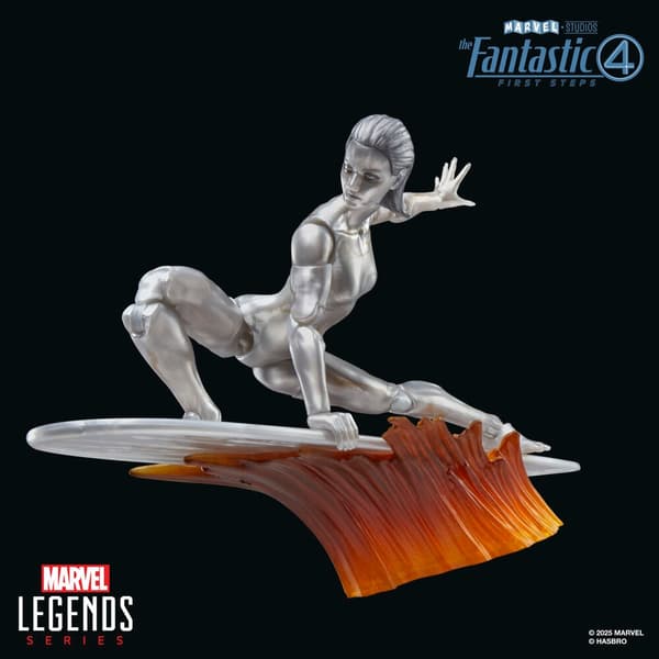 Marvel The Fantastic 4 Silver Surfer figure 15cm