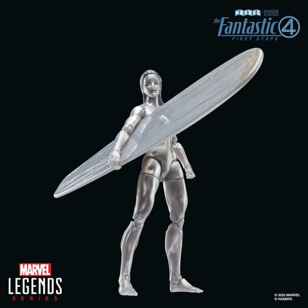 Marvel The Fantastic 4 Silver Surfer figure 15cm