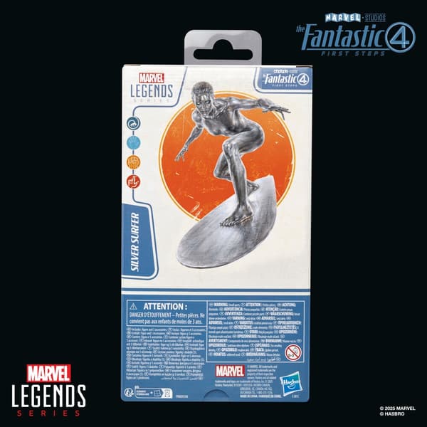 Marvel The Fantastic 4 Silver Surfer figure 15cm