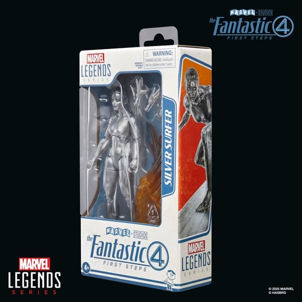 Marvel The Fantastic 4 Silver Surfer figure 15cm