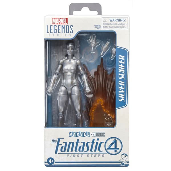 Marvel The Fantastic 4 Silver Surfer figure 15cm