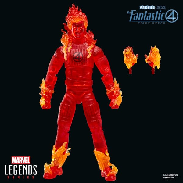 Marvel The Fantastic 4 Human Torch figure 15cm