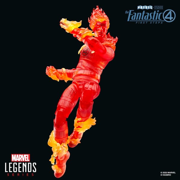 Marvel The Fantastic 4 Human Torch figure 15cm