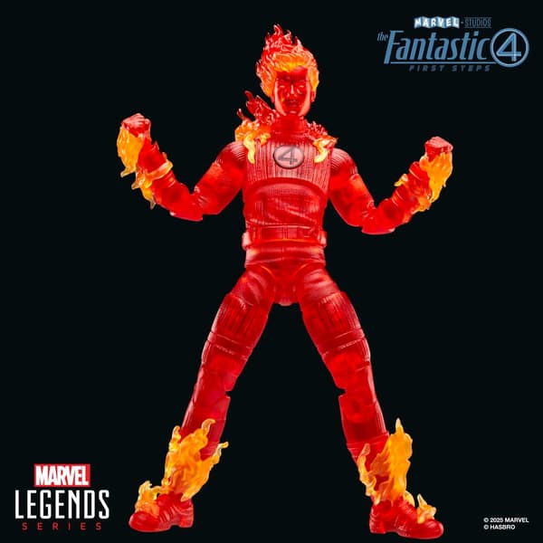 Marvel The Fantastic 4 Human Torch figure 15cm