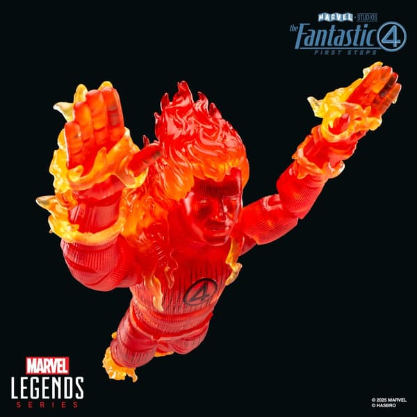 Marvel The Fantastic 4 Human Torch figure 15cm