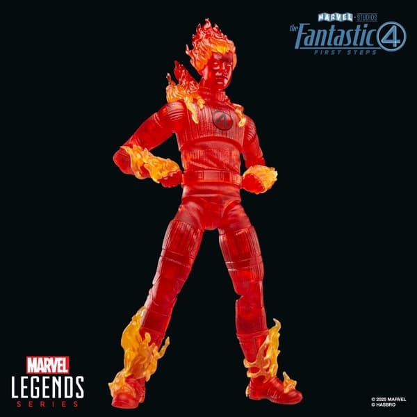 Marvel The Fantastic 4 Human Torch figure 15cm