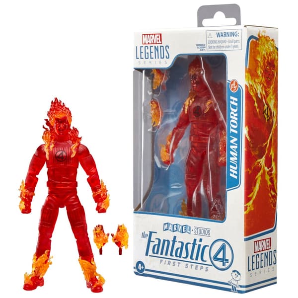 Marvel The Fantastic 4 Human Torch figure 15cm