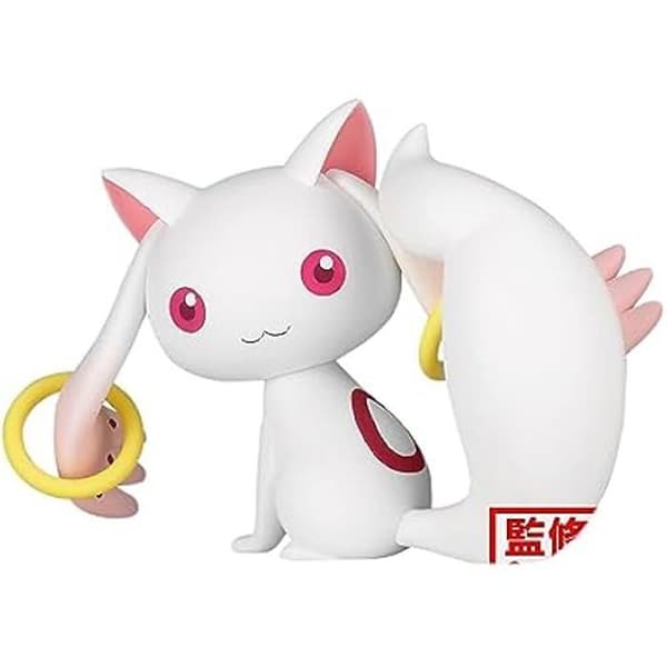 Figur - BANPRESTO - Kyubey - Fluffy Puffy 7cm - Vit - 14 år och uppåt