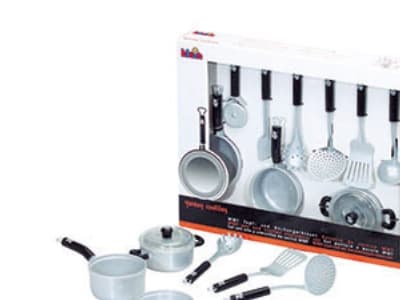 Theo Klein 9428 WMF Pot and Kitchen Equipment Set, Toy, Multi-Colored