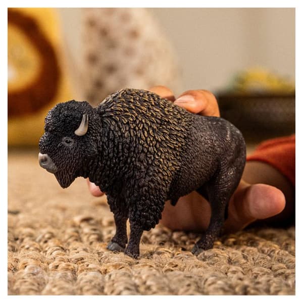 Figur - SCHLEICH - Bison - 4 x 13 x 8 cm - VILD LIV - Från 3 år