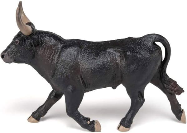 Figur: Camargue bull Enfärgad