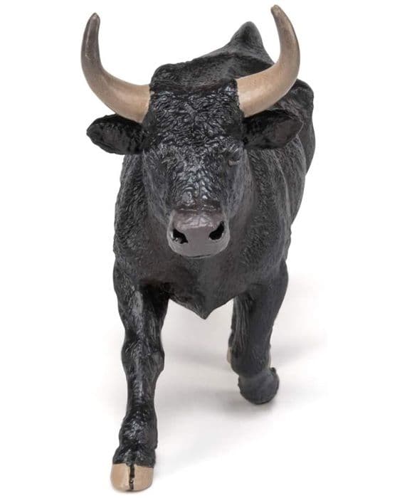 Figur: Camargue bull Enfärgad