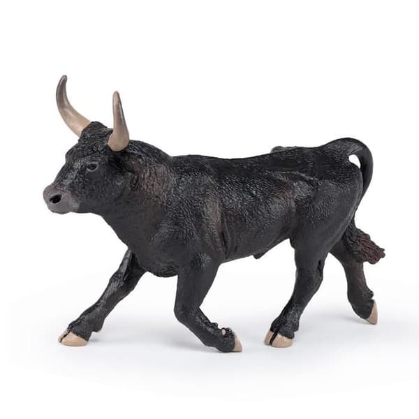 Figur: Camargue bull Enfärgad