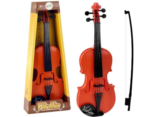 Fiolin Barneinstrumentbue Lysebrun LEAN Leker