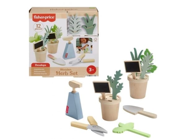 Fisher-Price Wooden Herb Set, 3 År