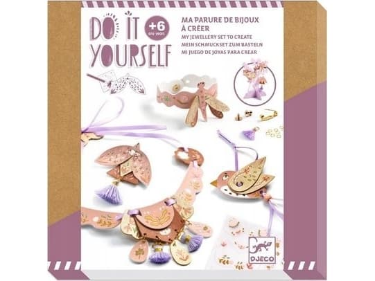 Djeco Djeco DIY - Korusetti - Ruusufinni nukke