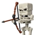 Miniatyrbild 3 av 5: Minecraft Movie Figur Skeleton
