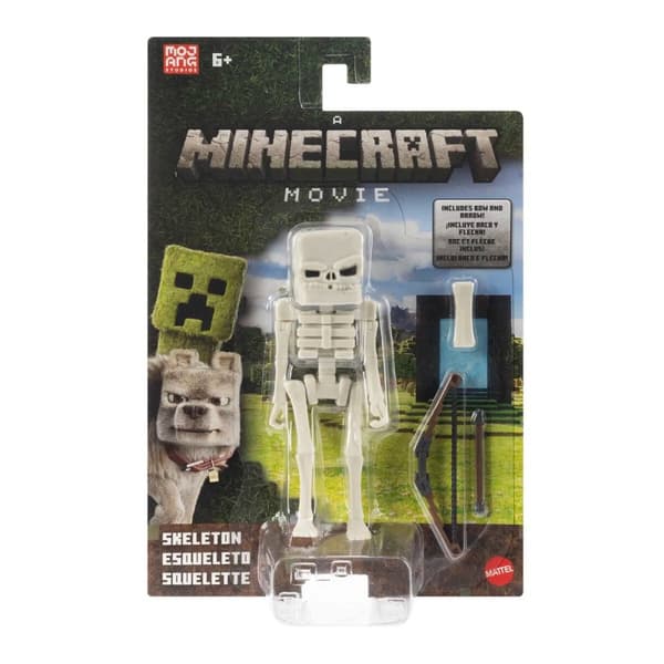 Minecraft Movie Figur Skeleton
