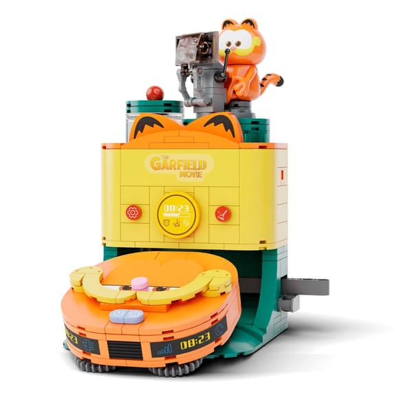 Garfield the Movie Fantastic Machines Robot Vacuum Construction Kit 304pcs