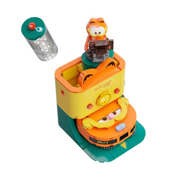 Garfield the Movie Fantastic Machines Robot Vacuum Construction Kit 304pcs