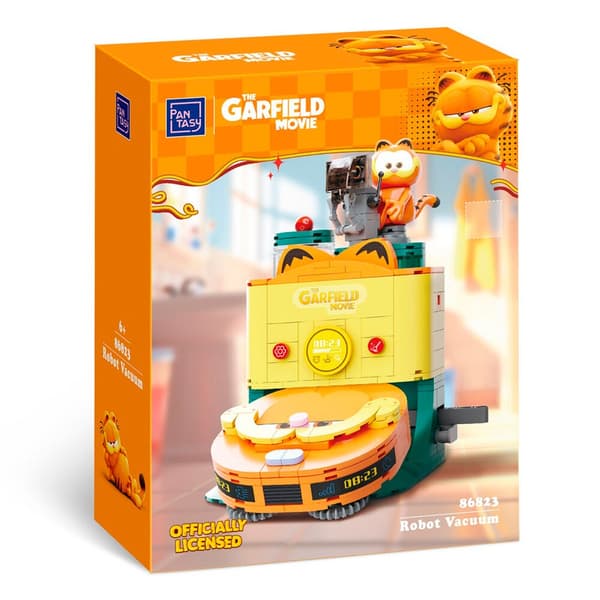 Garfield the Movie Fantastic Machines Robot Vacuum Construction Kit 304pcs