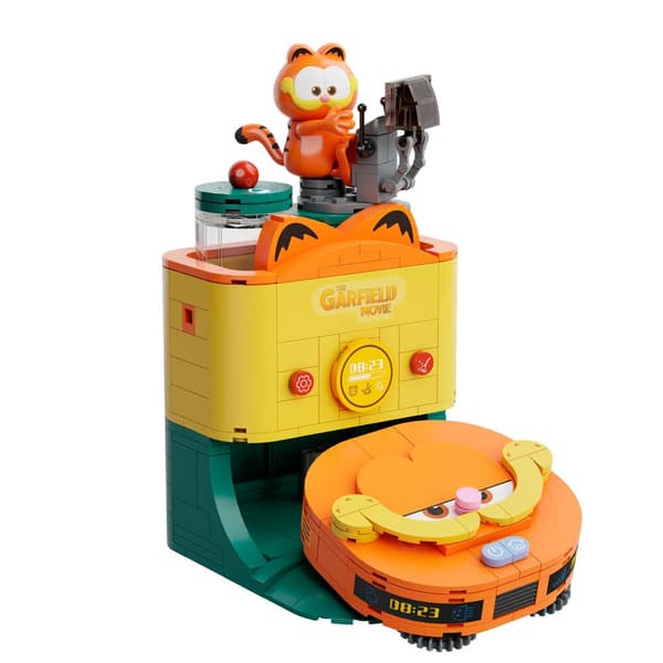 Garfield the Movie Fantastic Machines Robot Vacuum Construction Kit 304pcs