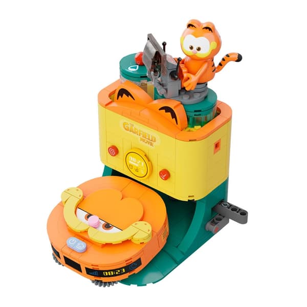 Garfield the Movie Fantastic Machines Robot Vacuum Construction Kit 304pcs
