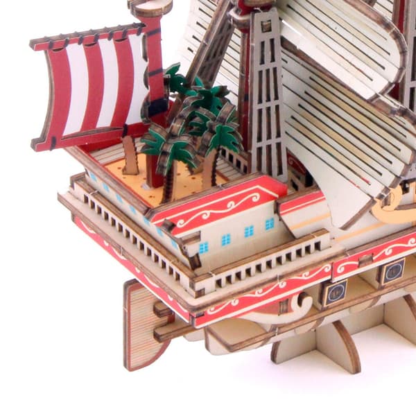 One Piece Wa-Gu-Mi Red Force Assembly set 183pcs