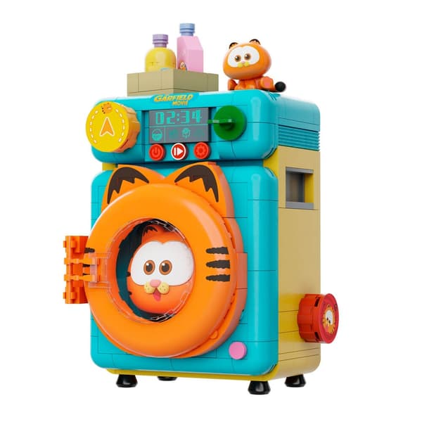 Garfield the Movie Fantastic Machines Washing Machine Construction Kit 284pcs