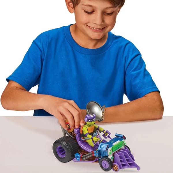 Turtles Fordon med figur Recon Buggy with Donatello