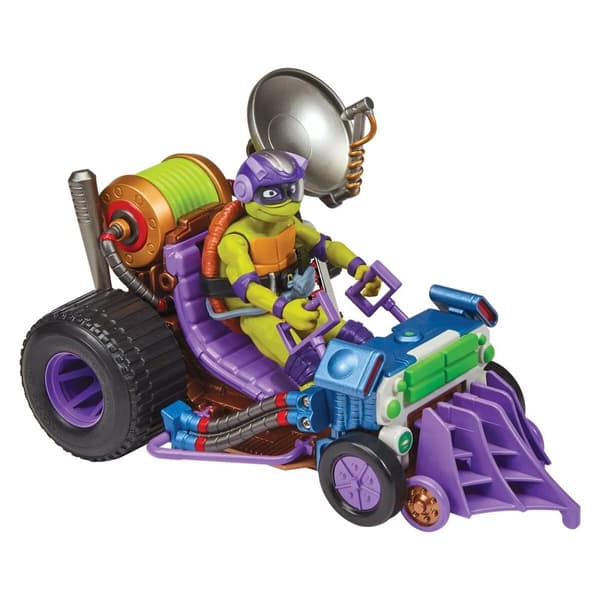Turtles Fordon med figur Recon Buggy with Donatello