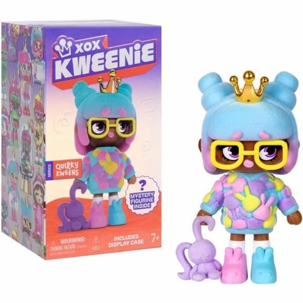 Ledad figur XOX KWEENIE Serie Quirky 13 cm Flicka
