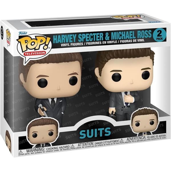 Figuriner Funko Pop! 2pk - Kostymer - Harvey Specter & Michael Ross