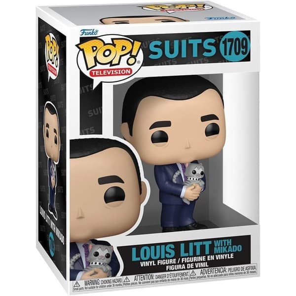 Figurine Funko Pop! N°1709 - Suits - Louis Litt Med Mikado
