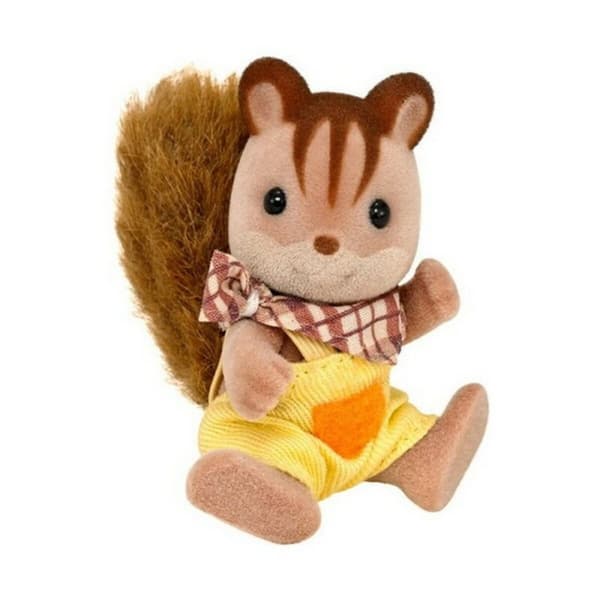 Set of Dolls Sylvanian Families 4172 Family Ecureuil Roux