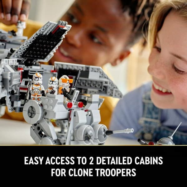 Playset Lego Star Wars 75337 AT-TE Walker 1082 Pieces