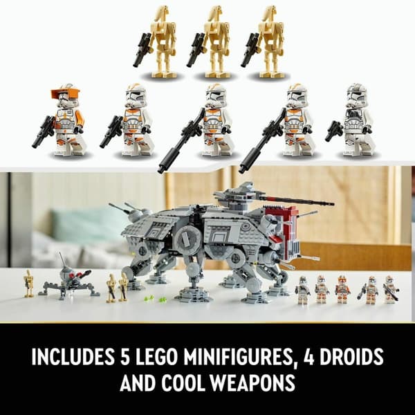 Playset Lego Star Wars 75337 AT-TE Walker 1082 Pieces