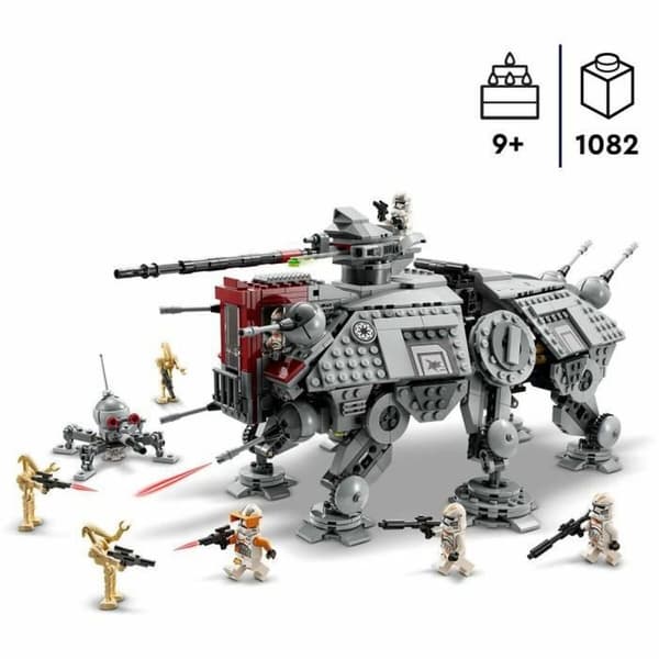 Playset Lego Star Wars 75337 AT-TE Walker 1082 Pieces