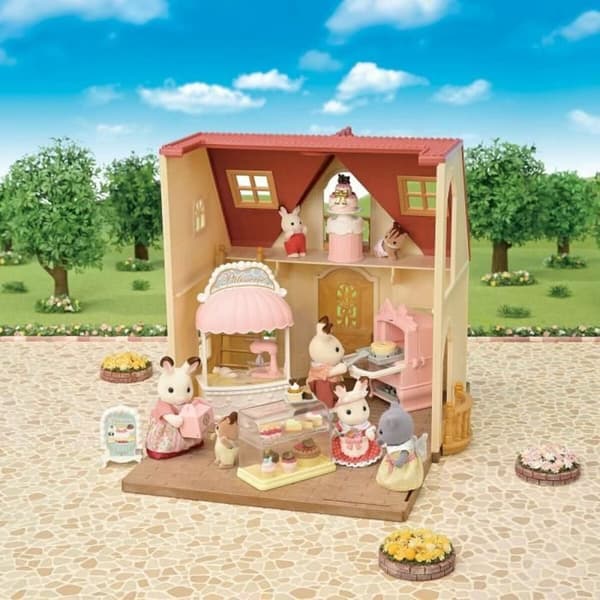 Jointed Figure Sylvanian Families La caja de pasteles Pastry Chef