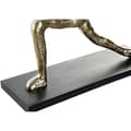 Miniatyrbild 2 av 2: Dekorativa figurer - HEMINREDNING - Dkd Heminredning - MDF trä - Set med 3 - Yoga - Flerfärgad